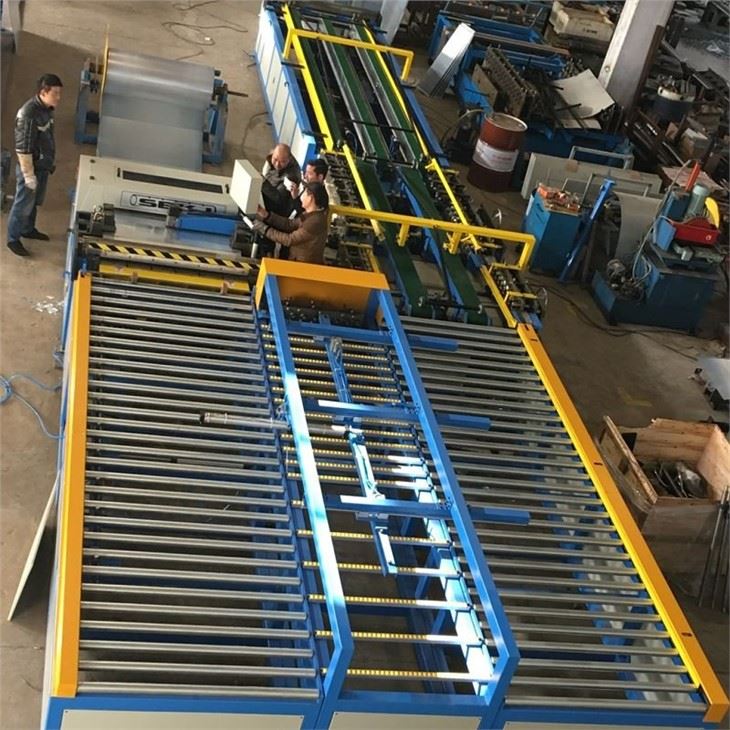 Rectangle Machine Square Air Duct Making Machine